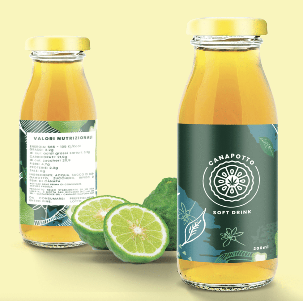 Canapotto offerta b2b canapotto soft drink alla canapa - jurefarm la migliore cannabis light online