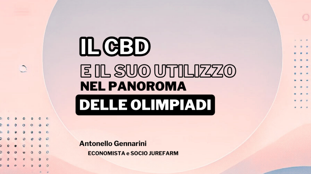 il cbd nel panorma delle olimpiadi